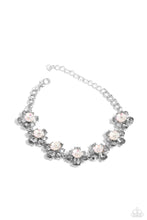 Load image into Gallery viewer, Floral Frenzy - Silver Bracelet