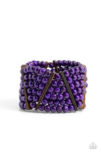Load image into Gallery viewer, Way Off TROPIC - Purple Bracelet