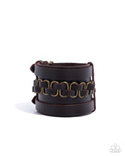 Load image into Gallery viewer, Rocker Attitude - Brass Bracelet
