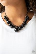 Load image into Gallery viewer, Broadway Belle - Black Gunmetal Necklace