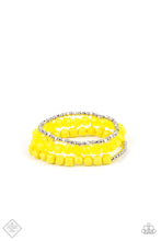 Load image into Gallery viewer, Vacay Vagabond - Yellow Set of Bracelets
