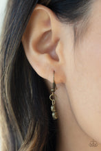 Load image into Gallery viewer, Brush It Off - Brass Necklace