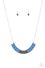 Load image into Gallery viewer, Coup de MANE - Blue Necklace