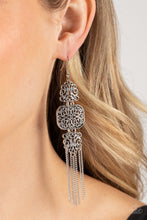 Load image into Gallery viewer, Eastern Elegance - Silver Earrings