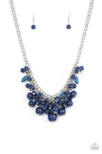 Load image into Gallery viewer, Broadway Bustle - Blue Necklace