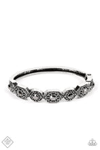 Load image into Gallery viewer, Eye-Opening Opulence - Silver Bracelet