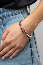 Load image into Gallery viewer, Sideswiping Shimmer - Red Bracelet