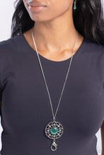Load image into Gallery viewer, Celestial Compass - Green Lanyard