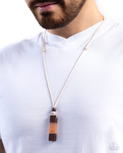 Load image into Gallery viewer, Timber Totem - Orange Necklace