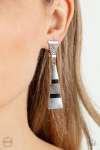 Load image into Gallery viewer, Safari Seeker - Black Clip-On Earrings