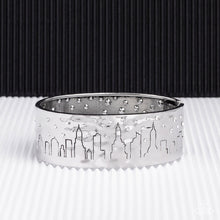 Load image into Gallery viewer, Starry Skyscrapers - White Bracelet