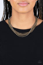 Load image into Gallery viewer, Free to CHAINge My Mind - Brass Necklace