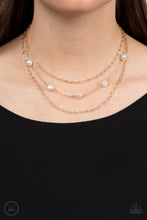 Load image into Gallery viewer, Offshore Oasis - Gold Choker Necklace