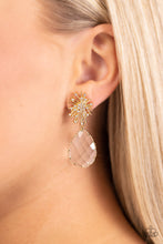 Load image into Gallery viewer, Stellar Shooting Star - Gold Post Earrings