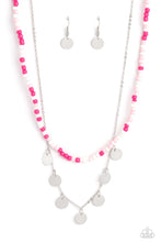 Load image into Gallery viewer, Comet Candy - Pink Necklace