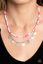 Load image into Gallery viewer, Comet Candy - Pink Necklace
