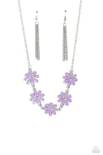 Load image into Gallery viewer, Flora Fantasy - Purple Necklace