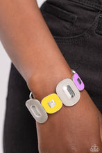 Load image into Gallery viewer, Painted Pairing - Silver Bracelet