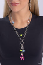 Load image into Gallery viewer, Seize the Swirls - Pink Necklace