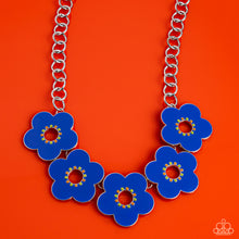 Load image into Gallery viewer, Cartoon Couture - Blue Necklace