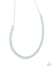 Load image into Gallery viewer, Colored Cadence - Blue Necklace