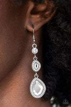 Load image into Gallery viewer, Dripping Self-Confidence - White Earrings