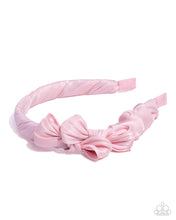 Load image into Gallery viewer, Timeless Ties - Pink Headband