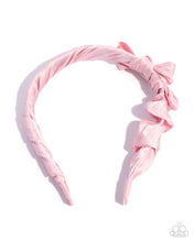 Load image into Gallery viewer, Timeless Ties - Pink Headband