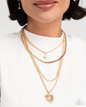 Load image into Gallery viewer, Excessive Embellishment - Gold Necklace