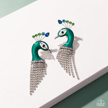 Load image into Gallery viewer, Pampered Peacock - Multi Post Earrings
