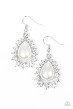 Load image into Gallery viewer, Regal Renewal - White Earrings