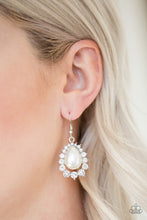 Load image into Gallery viewer, Regal Renewal - White Earrings