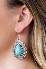 Load image into Gallery viewer, Mountain Mover - Blue Earrings
