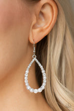 Load image into Gallery viewer, Gala Go-Getter - White Earrings