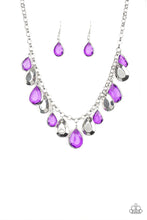 Load image into Gallery viewer, Clique-Bait - Purple Necklace