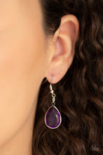 Load image into Gallery viewer, Clique-Bait - Purple Necklace