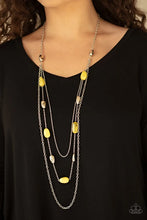 Load image into Gallery viewer, Vacay Mode - Yellow Necklace