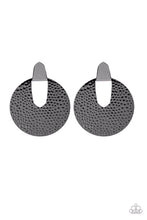 Load image into Gallery viewer, Bold Intentions - Black Gunmetal Post Earrings