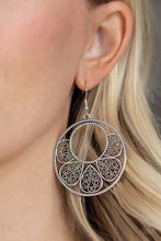 Load image into Gallery viewer, Petal Promenade - Silver Earrings