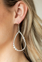 Load image into Gallery viewer, Say No More! - White Earrings