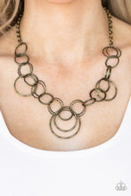 Load image into Gallery viewer, Ringing Relic - Brass Necklace