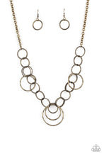 Load image into Gallery viewer, Ringing Relic - Brass Necklace