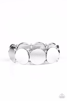 Metallic Spotlight - Silver Bracelet