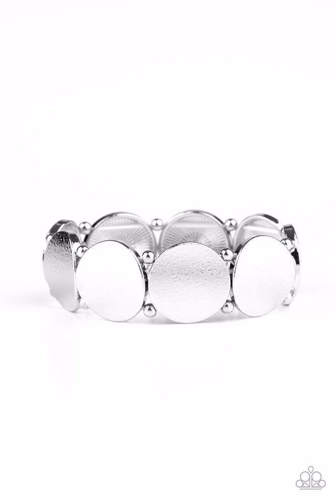 Metallic Spotlight - Silver Bracelet
