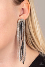 Load image into Gallery viewer, Let There BEAD Light - Black Post Earrings