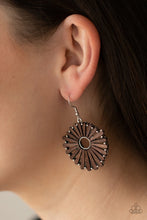 Load image into Gallery viewer, SPOKE Too Soon - Brown Earrings