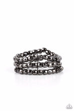 Load image into Gallery viewer, Magnetically Maven - Black Gunmetal Bracelet