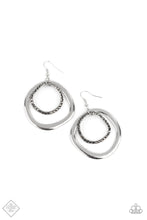 Load image into Gallery viewer, Spinning With Sass - Silver Earrings