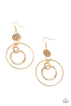 Load image into Gallery viewer, Mechanical Mecca - Gold Earrings