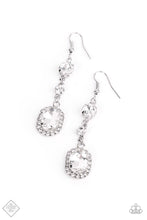 Load image into Gallery viewer, Glass Slipper Sparkle - White Earrings